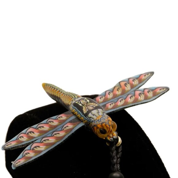 Dragonfly Necklace Handmade by Jon Stuart Anderson - Picture 2 of 5